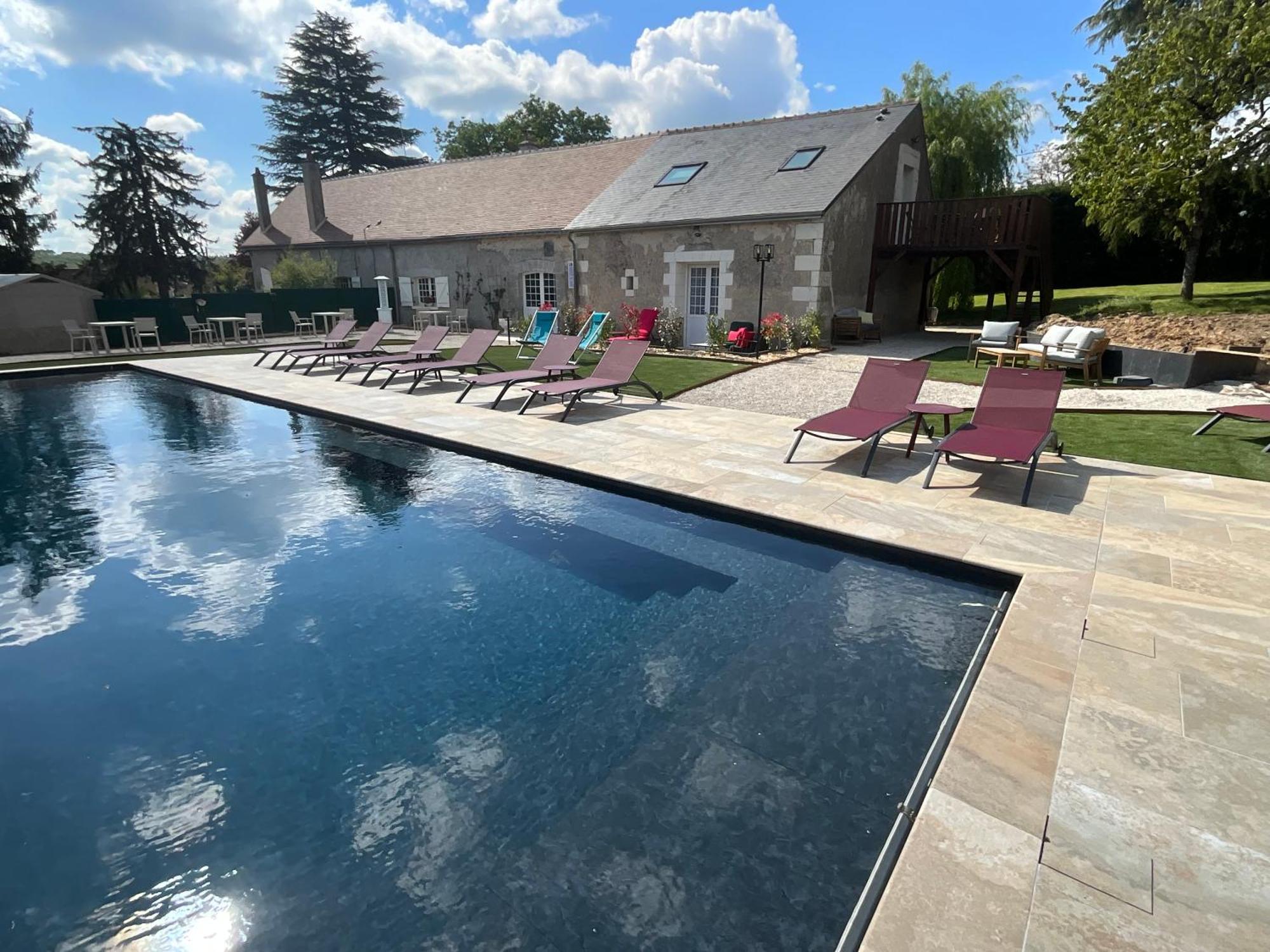 Sans Souci Bed And Breakfast Luxe Heated Pool And Restaurant Luzille Экстерьер фото