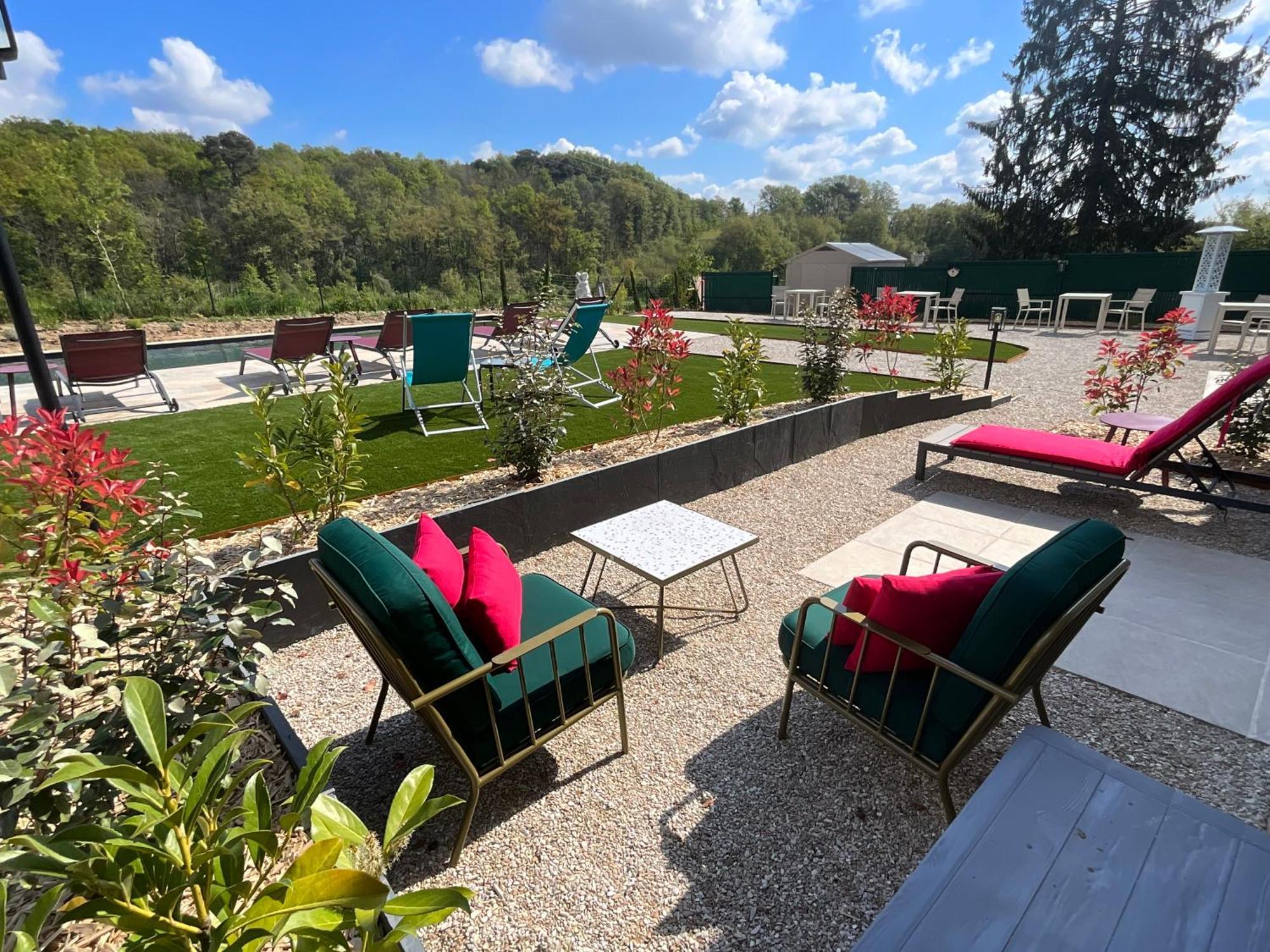 Sans Souci Bed And Breakfast Luxe Heated Pool And Restaurant Luzille Экстерьер фото